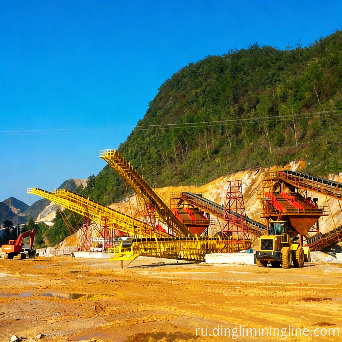 Aggregate Sand Making Screening Line